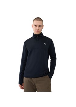 Męski polar nierozpinany bez kaptura Quiksilver Step Point HZ Fleece - szary ze sklepu Sportstylestory.com w kategorii Bluzy męskie - zdjęcie 187847488