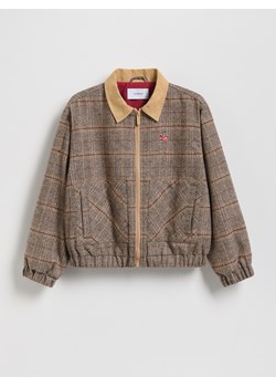 Reserved - Kurtka z dodatkiem wełny - beżowy ze sklepu Reserved w kategorii Kurtki chłopięce - zdjęcie 187849179