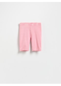 Reserved - Bawełniane kolarki - różowy ze sklepu Reserved w kategorii Spodenki dziewczęce - zdjęcie 187849248