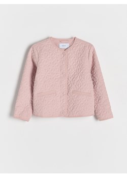 Reserved - Kurtka w kwiaty - brudny róż ze sklepu Reserved w kategorii Kurtki dziewczęce - zdjęcie 187849389