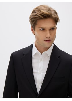 Reserved - Marynarka slim fit - czarny ze sklepu Reserved w kategorii Marynarki męskie - zdjęcie 187849605