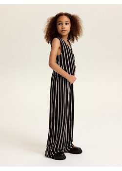 Reserved - Elegancka kamizelka w paski - czarny ze sklepu Reserved w kategorii Kamizelki dziewczęce - zdjęcie 187849627