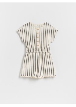 Reserved - Krótki kombinezon w paski - wielobarwny ze sklepu Reserved w kategorii Kombinezony dziewczęce - zdjęcie 187850017
