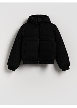 Reserved - Kurtka z kapturem - czarny ze sklepu Reserved w kategorii Kurtki dziewczęce - zdjęcie 187850036