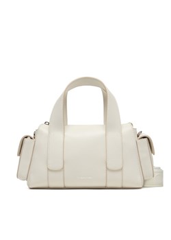 Calvin Klein Torebka Webbing Strap Pocket Bag LV04F3291G Biały ze sklepu MODIVO w kategorii Torebki damskie - zdjęcie 187851655