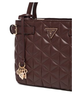 Guess Torebka Paisleigh HWQG98 83050 Brązowy ze sklepu MODIVO w kategorii Kuferki - zdjęcie 187851737