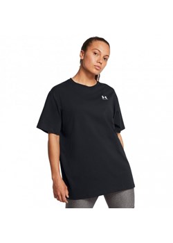 Damski t-shirt basic Under Armour UA BF Oversized Logo - czarny ze sklepu Sportstylestory.com w kategorii Bluzki damskie - zdjęcie 187852298