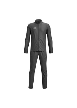 Chłopięcy dres komplet treningowy Under Armour UA B\'s Challenger Tracksuit - szary ze sklepu Sportstylestory.com w kategorii Dresy chłopięce - zdjęcie 187852315
