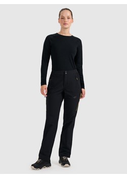 Damskie spodnie trekkingowe 4F 4FRAW25TFTRF1234 - czarne ze sklepu Sportstylestory.com w kategorii Spodnie damskie - zdjęcie 187852409