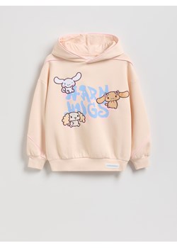 Reserved - Bluza Cinnamoroll - kremowy ze sklepu Reserved w kategorii Bluzki dziewczęce - zdjęcie 187852569
