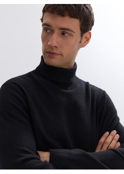 Reserved - Golf z kaszmirem - czarny ze sklepu Reserved w kategorii Swetry męskie - zdjęcie 187852586