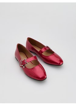 Reserved - Lakierowane baleriny - intenstywna czerwień ze sklepu Reserved w kategorii Balerinki dziecięce - zdjęcie 187852709