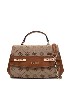 Torebka Guess Melinda HWJP99 02200 Brązowy ze sklepu eobuwie.pl w kategorii Kuferki - zdjęcie 187852789