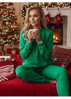 Komplet damski dresowy MILIAN zielony Dstreet AY1116 ze sklepu DSTREET.PL w kategorii Komplety i garnitury damskie - zdjęcie 187855018