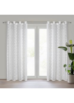 ZASŁONA GOTOWA ELENOR 140 X 250 CM BIAŁY ze sklepu lenaodniemowlakadoszkolniaka.pl w kategorii Zasłony - zdjęcie 187855216