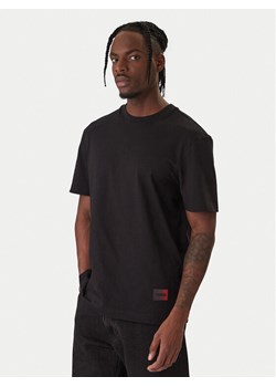 HUGO T-Shirt Danoto 50553144 Czarny Regular Fit ze sklepu MODIVO w kategorii T-shirty męskie - zdjęcie 187855776