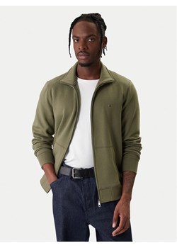 Tommy Hilfiger Bluza Essential MW0MW41759 Zielony Regular Fit ze sklepu MODIVO w kategorii Bluzy męskie - zdjęcie 187855785