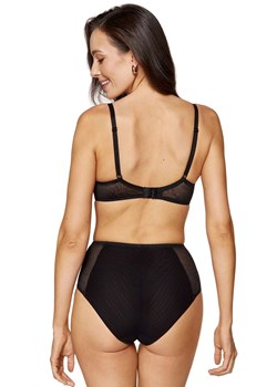 Gorteks biustonosz usztywniany z koronką Cate B4, Kolor czarny, Rozmiar 75F, Gorteks ze sklepu Primodo w kategorii Biustonosze - zdjęcie 187856196