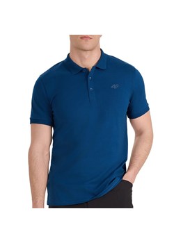 Koszulka męska 4F WMM00TPTSM36746S - niebieska ze sklepu streetstyle24.pl w kategorii T-shirty męskie - zdjęcie 187856295