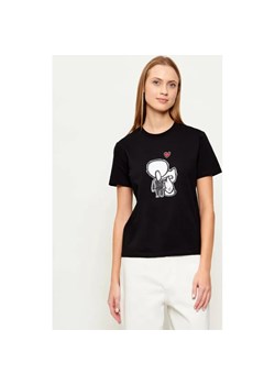 Karl Lagerfeld T-shirt ikon valentine | Regular Fit ze sklepu Gomez Fashion Store w kategorii Bluzki damskie - zdjęcie 187857195