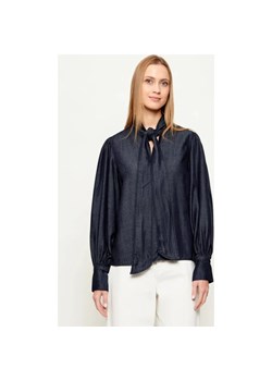 Karl Lagerfeld Jeansowa bluzka FLUID | Regular Fit ze sklepu Gomez Fashion Store w kategorii Bluzki damskie - zdjęcie 187857265