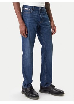 Calvin Klein Jeans Jeansy LV04RE777G Granatowy Slim Fit ze sklepu MODIVO w kategorii Jeansy męskie - zdjęcie 187857559