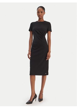 Calvin Klein Sukienka koktajlowa LV044E048G Czarny Slim Fit ze sklepu MODIVO w kategorii Sukienki - zdjęcie 187857577