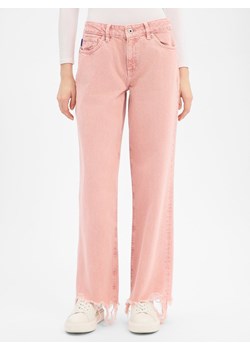 HUGO BLUE Dżinsy - Gamala Kobiety brudny róż jednolity ze sklepu vangraaf w kategorii Jeansy damskie - zdjęcie 187858019