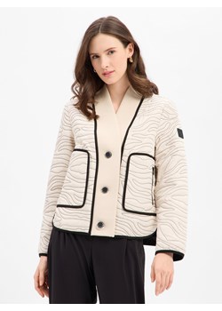 Marc Cain Damska kurtka przejściowa Kobiety Sztuczne włókno beżowy wzorzysty ze sklepu vangraaf w kategorii Kurtki damskie - zdjęcie 187858026