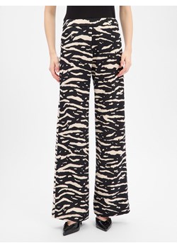 Marc Cain Spodnie Kobiety czarny wzorzysty ze sklepu vangraaf w kategorii Spodnie damskie - zdjęcie 187858029