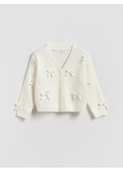 Reserved - Sweter z domieszką wełny - złamana biel ze sklepu Reserved w kategorii Swetry dziewczęce - zdjęcie 187858138