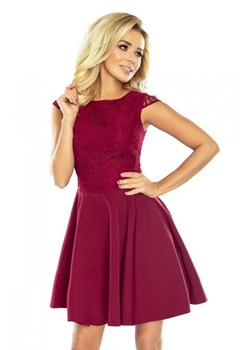 Numoco 157-3 sukienka rozkloszowana MARTA z koronką ze sklepu intimiti.pl w kategorii Sukienki - zdjęcie 187858627