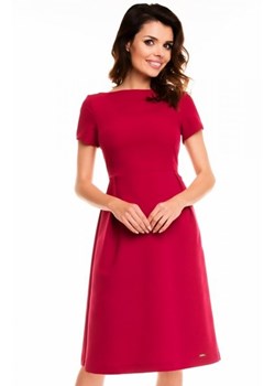 Awama A130 sukienka bordowa ze sklepu intimiti.pl w kategorii Sukienki - zdjęcie 187858689
