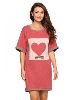 *Pigeon P-673 koszulka nocna damska malinowa ze sklepu intimiti.pl w kategorii Koszule nocne - zdjęcie 187859077