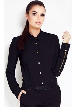 Awama A52 koszula czarna ze sklepu intimiti.pl w kategorii Koszule damskie - zdjęcie 187859209