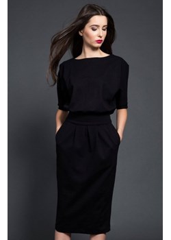 Kasia Miciak design mono sukienka czarna ze sklepu intimiti.pl w kategorii Sukienki - zdjęcie 187859239