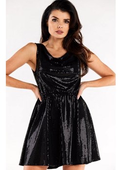 Rozkloszowana sukienka z gumką A562 ze sklepu intimiti.pl w kategorii Sukienki - zdjęcie 187859286