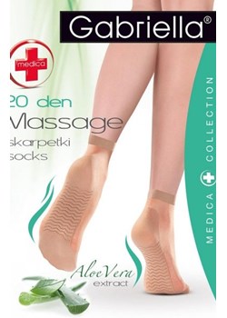 Gabriella Medica 20 Massage code 623 skarpetki ze sklepu intimiti.pl w kategorii Skarpetki damskie - zdjęcie 187859296