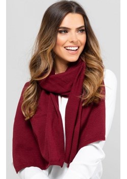 Kamea klasyczny szalik 05 bordowy ze sklepu intimiti.pl w kategorii Szaliki i chusty damskie - zdjęcie 187859707