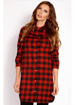 LOU LOU L002 koszula czerwona ze sklepu intimiti.pl w kategorii Koszule damskie - zdjęcie 187859777