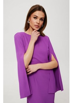 Makover sukienka z rozciętymi rękawami lawendowa K190 ze sklepu intimiti.pl w kategorii Sukienki - zdjęcie 187859818