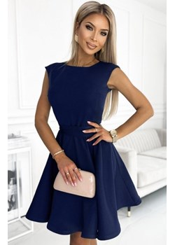 Numoco 442-3 rozkloszowana sukienka z małym rękawkiem ze sklepu intimiti.pl w kategorii Sukienki - zdjęcie 187859928