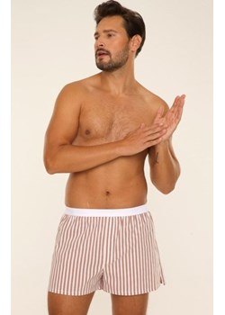 De Lafense Taylor 826 bokserki męskie brązowe ze sklepu intimiti.pl w kategorii Majtki męskie - zdjęcie 187859948