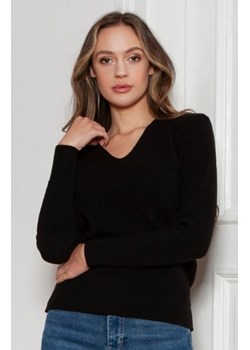 Sweter w prążek czarny SWE146 ze sklepu intimiti.pl w kategorii Swetry damskie - zdjęcie 187860118