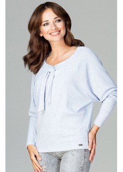 Lenitif K468 sweter błękitny ze sklepu intimiti.pl w kategorii Swetry damskie - zdjęcie 187860146