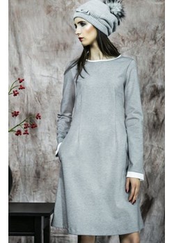 Kasia Miciak design popielata sukienka ze sklepu intimiti.pl w kategorii Sukienki - zdjęcie 187860216