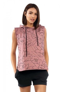 Bluza z kapturem bez rękawów ze sklepu intimiti.pl w kategorii Bluzy damskie - zdjęcie 187860566