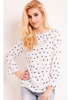 LOU LOU L043 bluzka niebieskie parasolki ze sklepu intimiti.pl w kategorii Bluzki damskie - zdjęcie 187860758