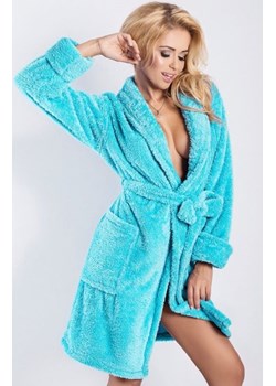 Dkaren Eliza szlafrok turkusowy ze sklepu intimiti.pl w kategorii Szlafroki damskie - zdjęcie 187860799