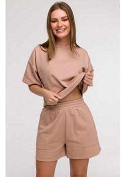 Bewear B295 szorty z kieszeniami mokka ze sklepu intimiti.pl w kategorii Spodnie damskie - zdjęcie 187861116